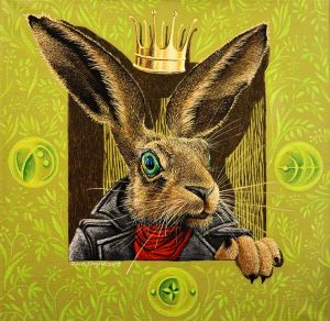 Pictură realizată de Raluca-Ecaterina Dragomir, artist plastic din București.