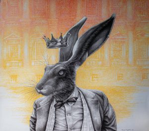Grafica realizata de Raluca-Ecaterina Dragomir (Raludra), artist plastic din București.