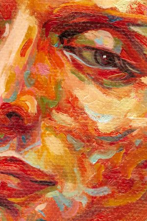 Pictură realizată de Raluca-Ecaterina Dragomir, artist plastic din București.
